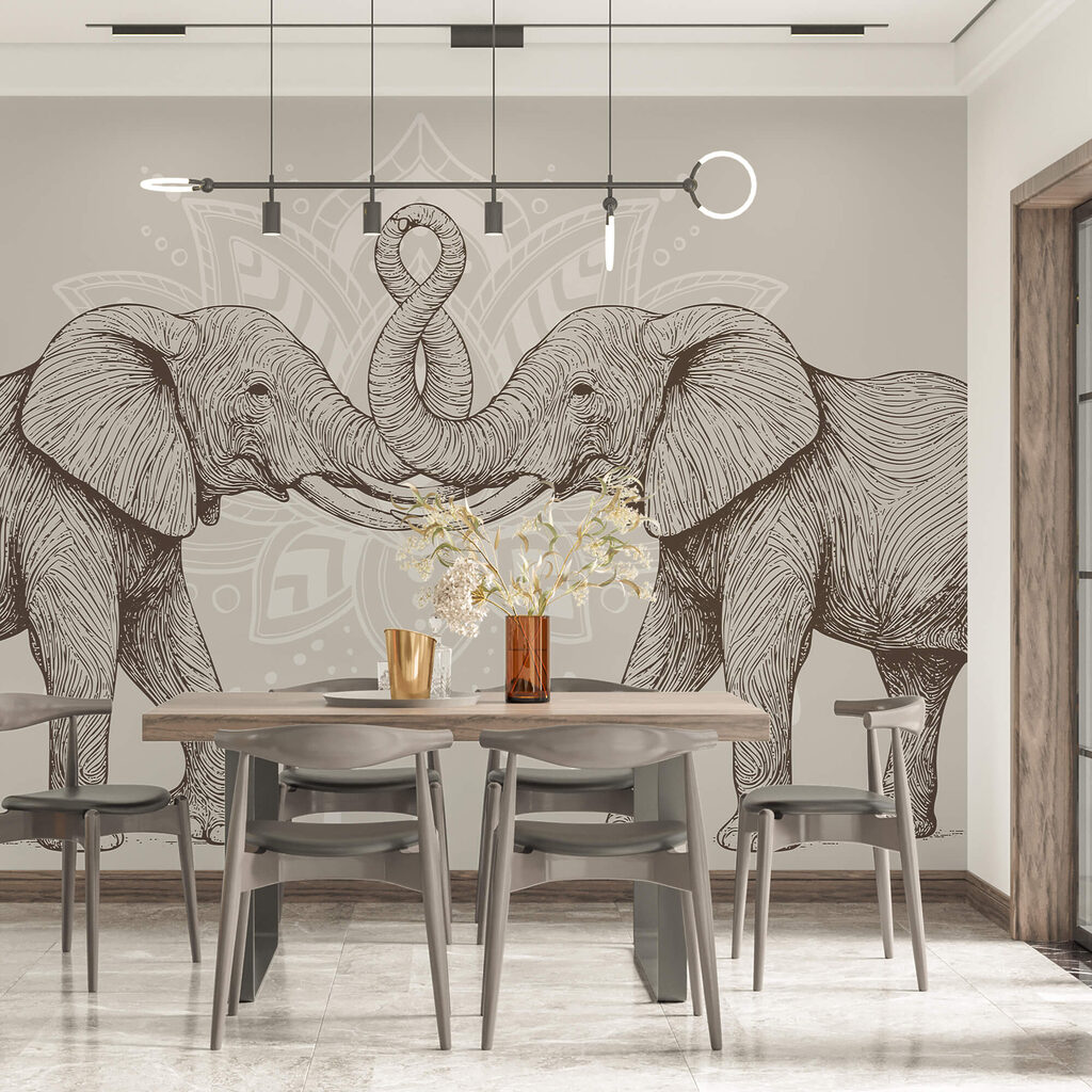 Elephant Mandala — interior 1