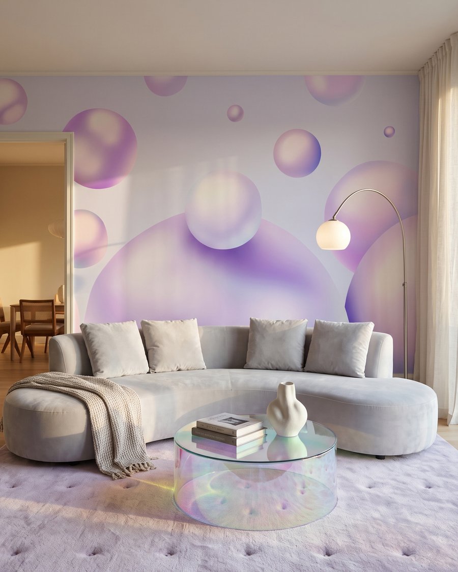 Lilac Bubbles — interior 2