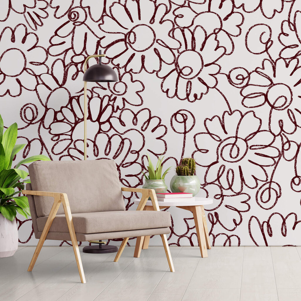 Flower Outlines — interior 2