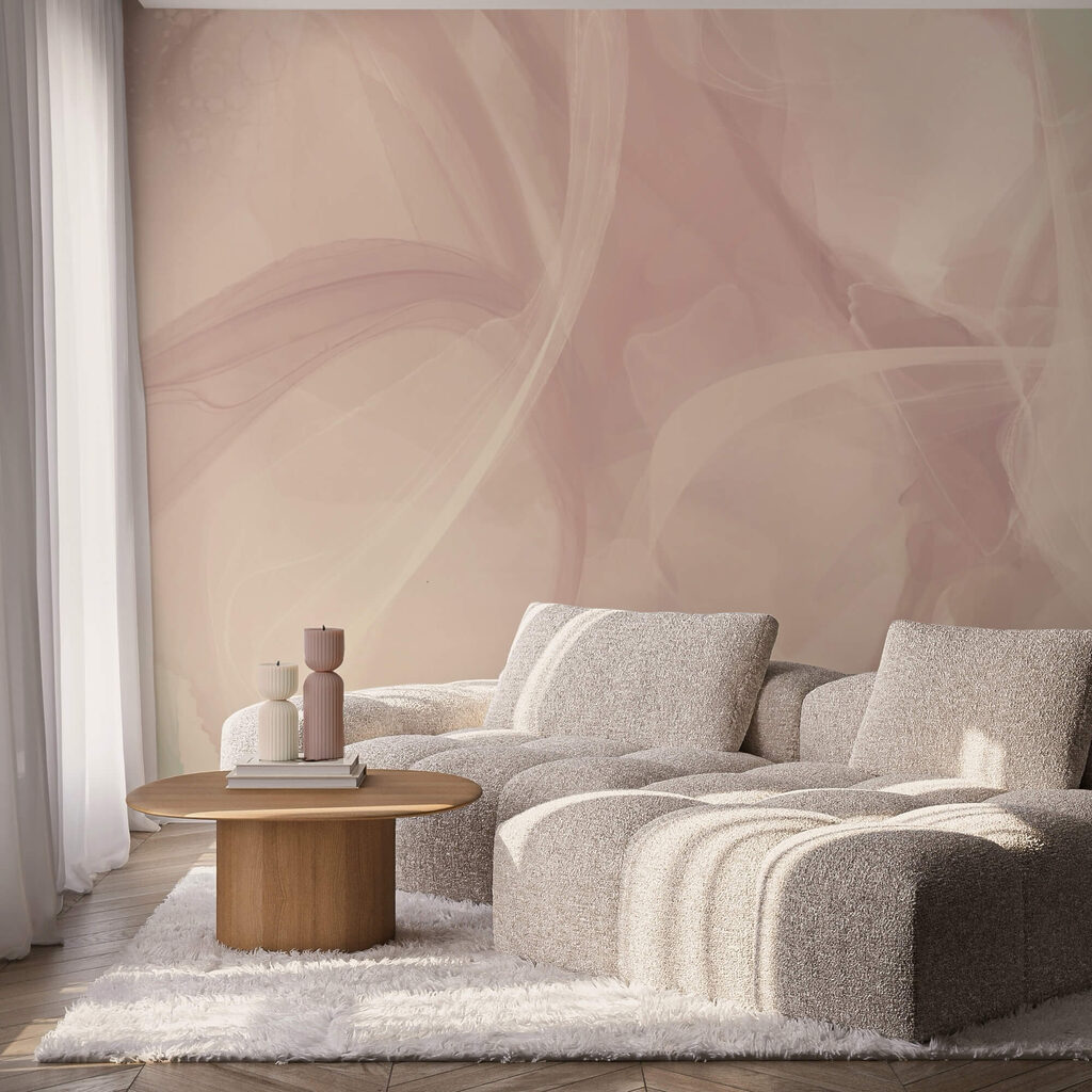 Painted Folds in an interior