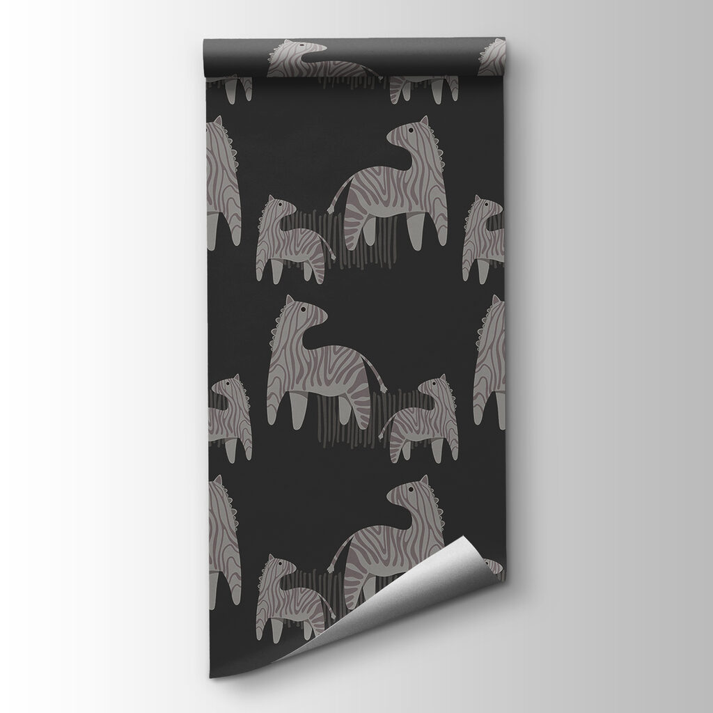 Llamas in fine lines — product view