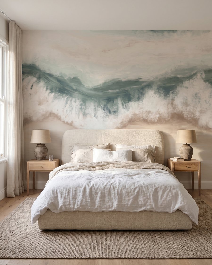 Breaking Wave in an interior
