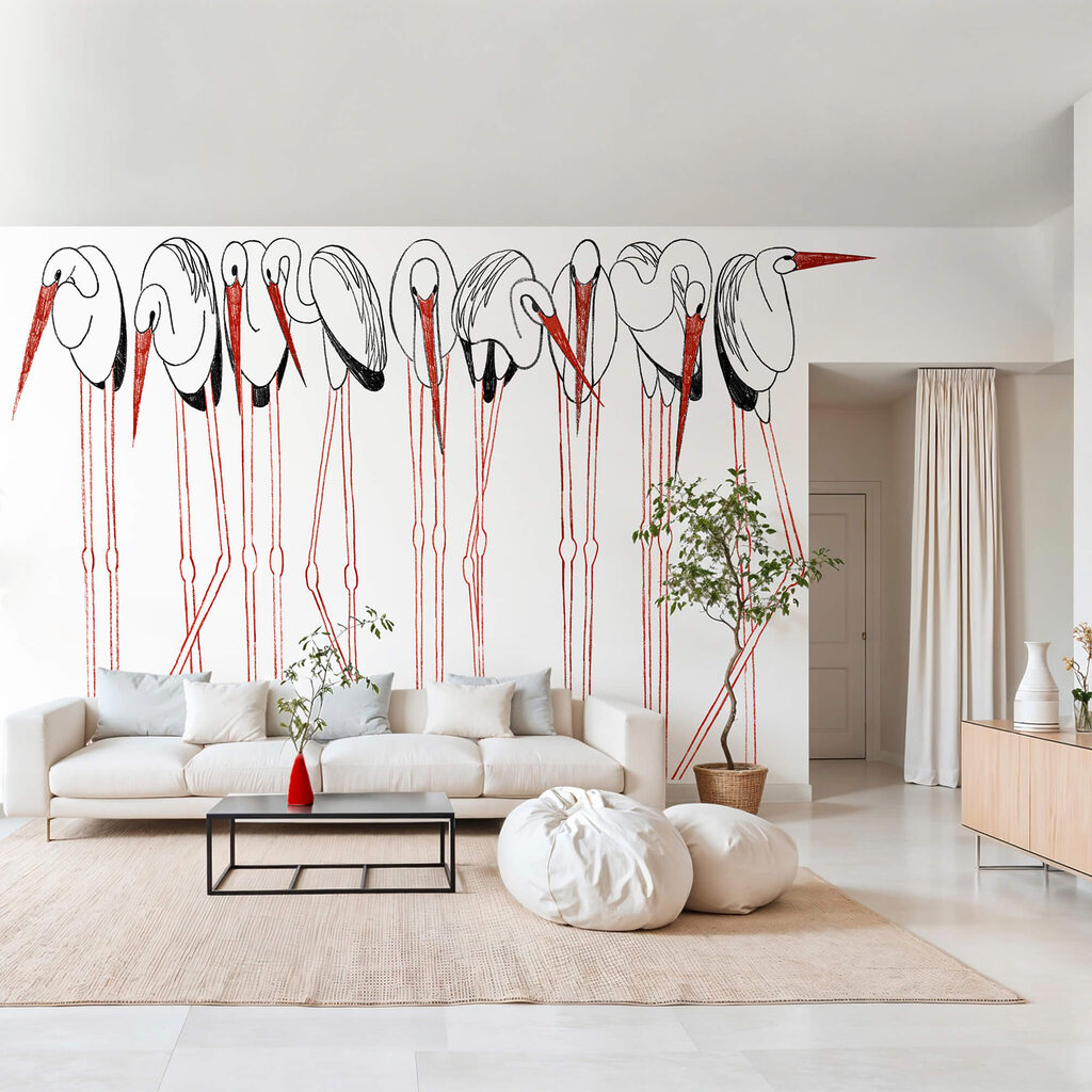 Wading Together in an interior