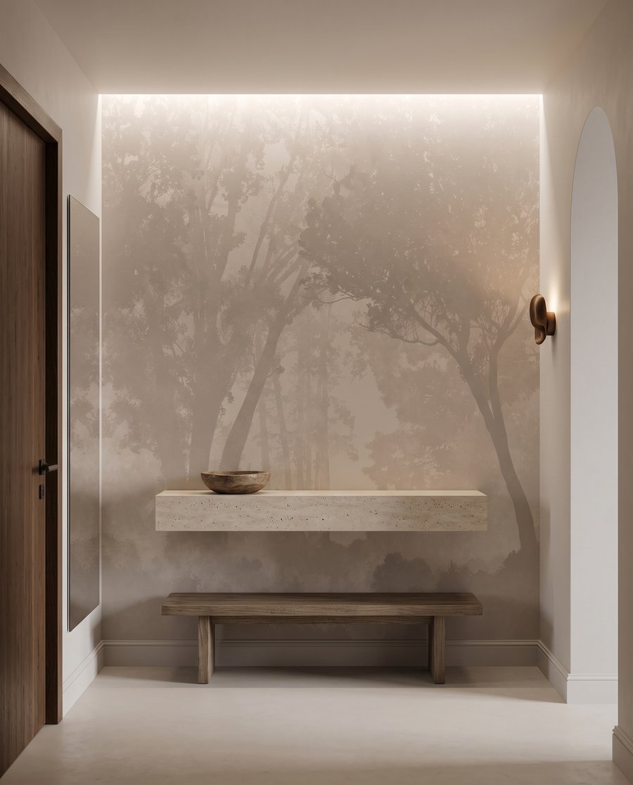 Woodland Hush in an interior
