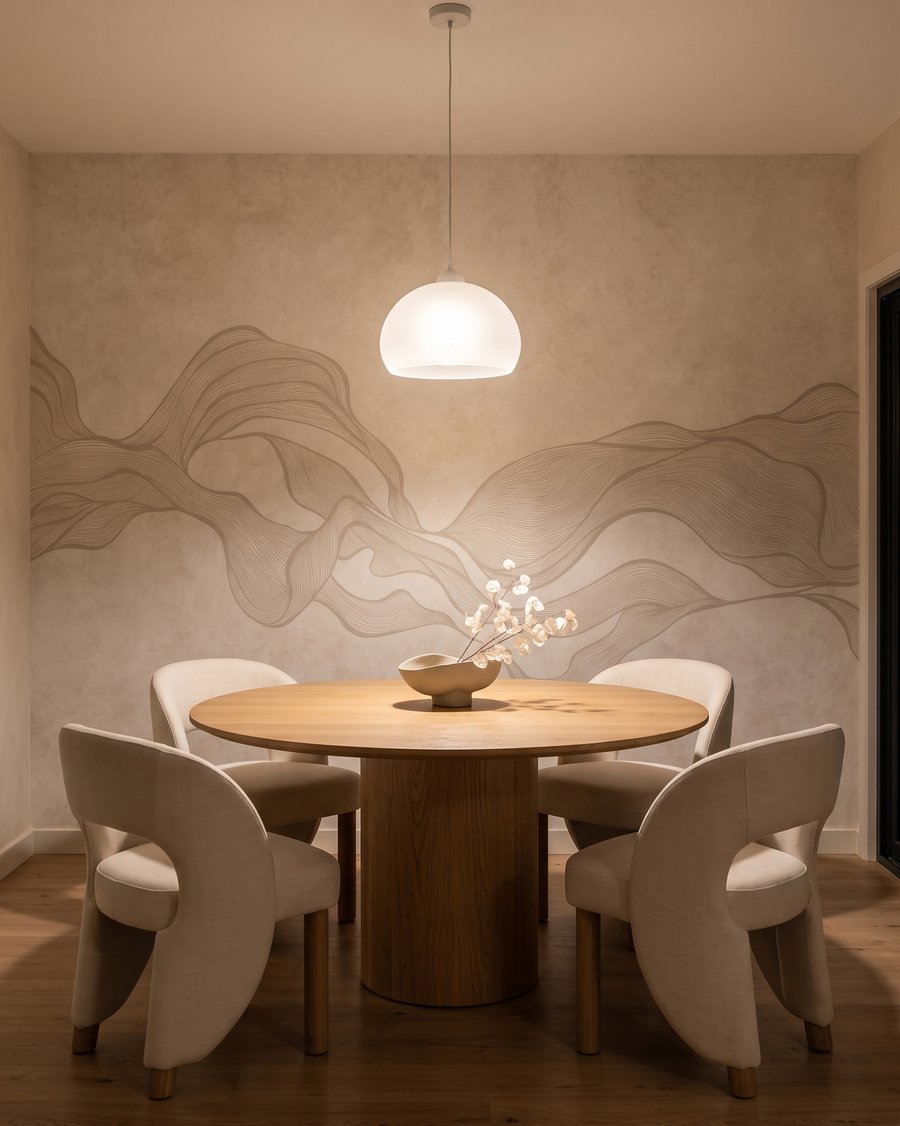 Sand Ribbons in an interior