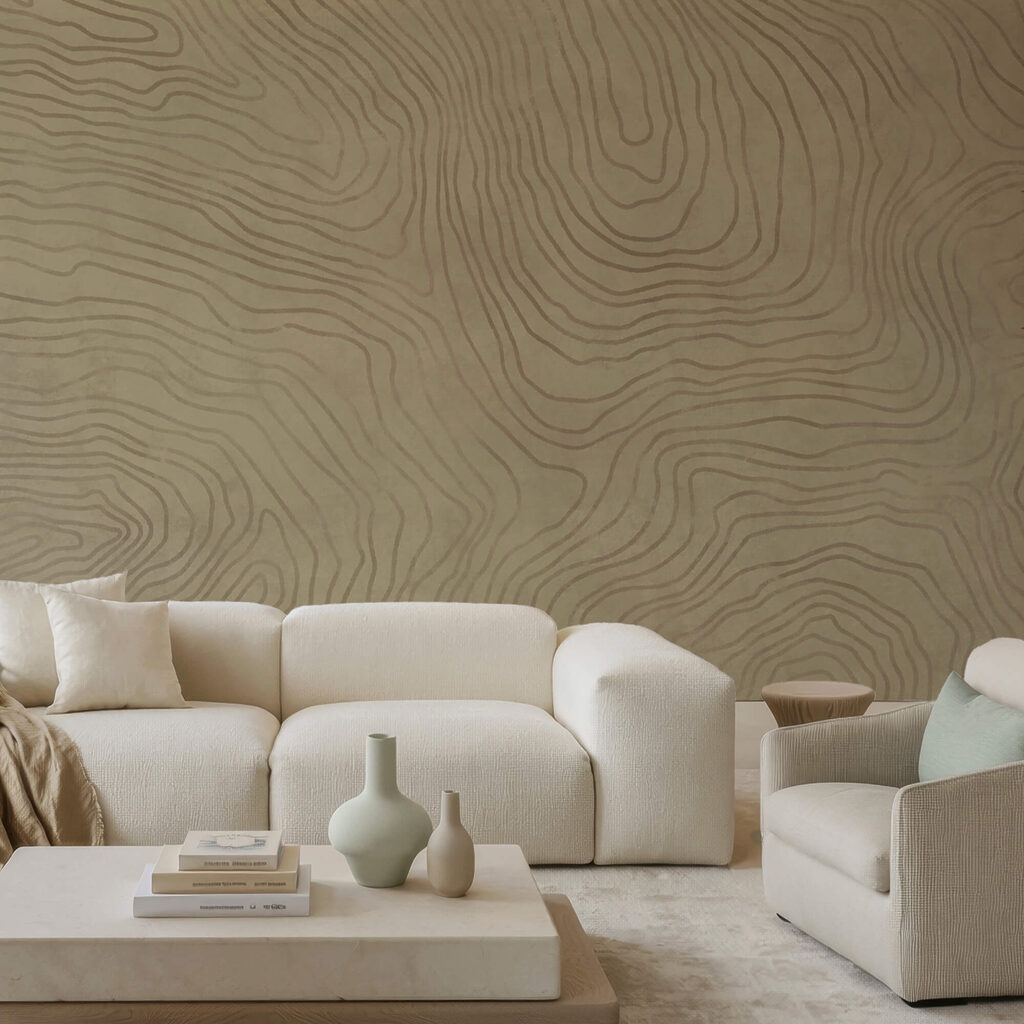 Grain of the Earth in an interior