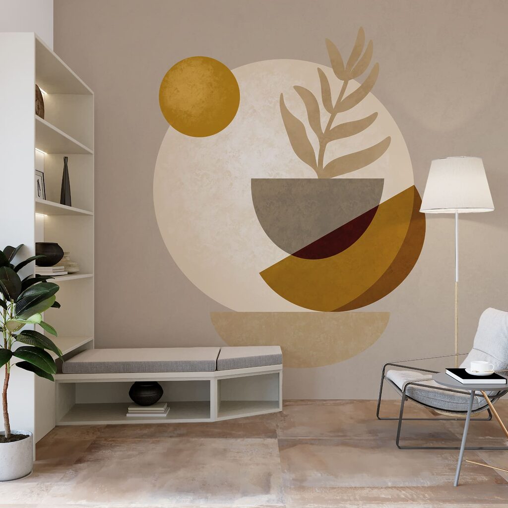 Botanical Balance in an interior