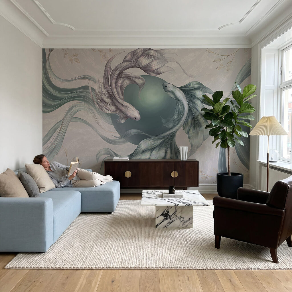 Fish in Flow — interior 1