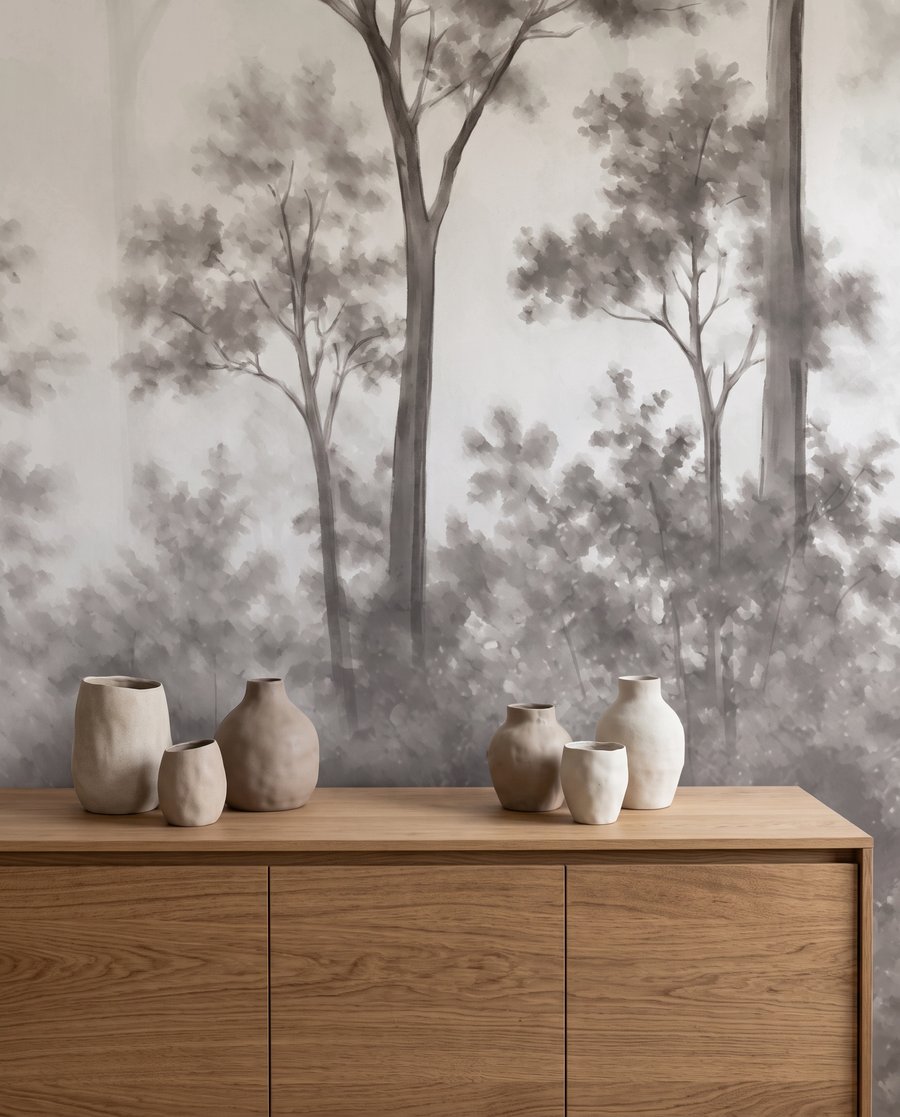 Forest Stillness — detail