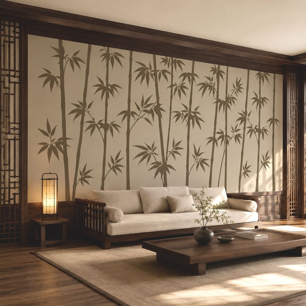 Bamboo Rhythm in an interior