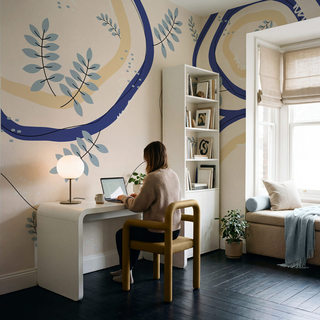 Leaves and Ribbons — interior 2