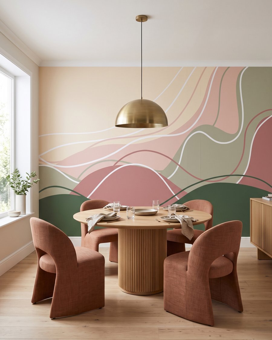 Hills in Harmony in an interior