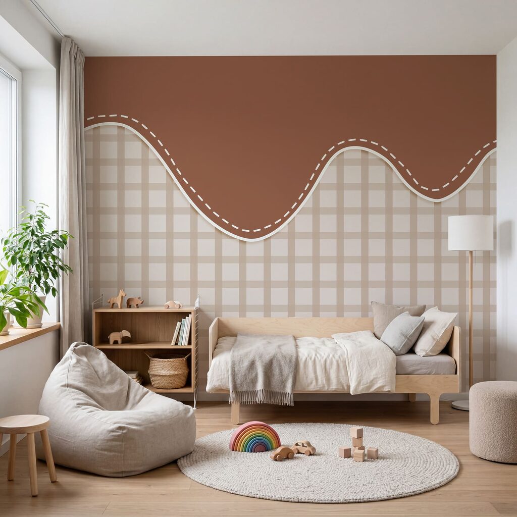 Gingham Waves — interior 3