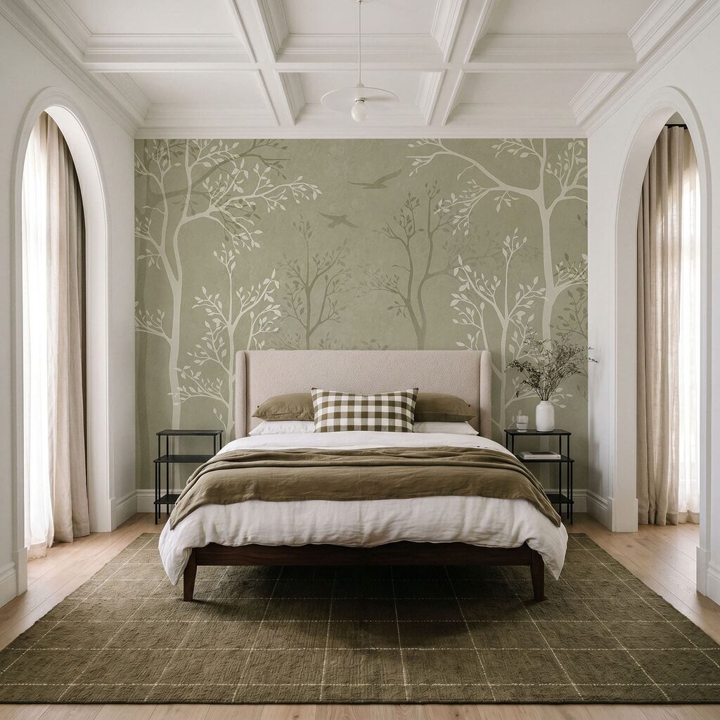 Quiet Woodland Lines — interior 1
