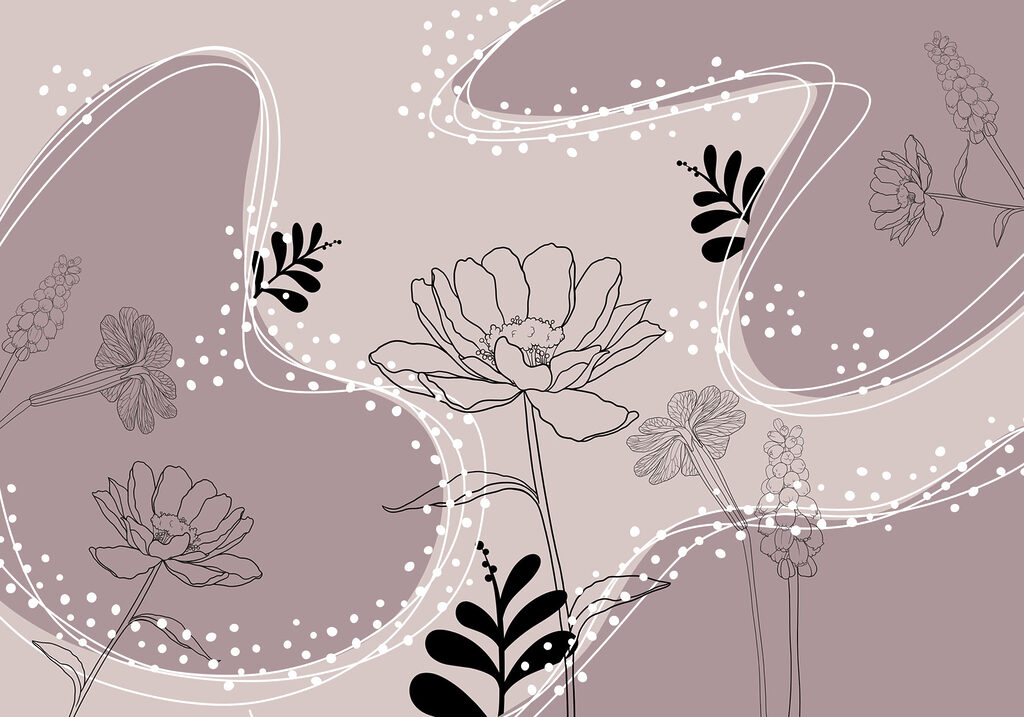 Flowers and Little Paths — full design