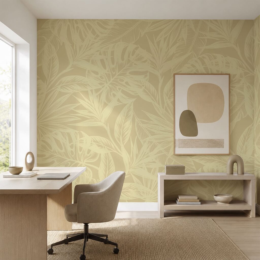Leafy Tapestry in an interior