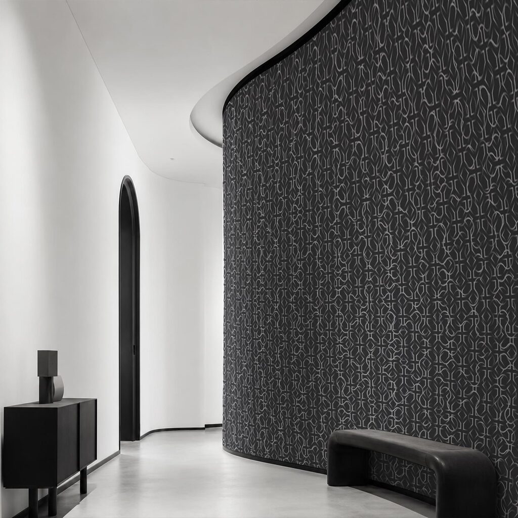 Woven Night in an interior