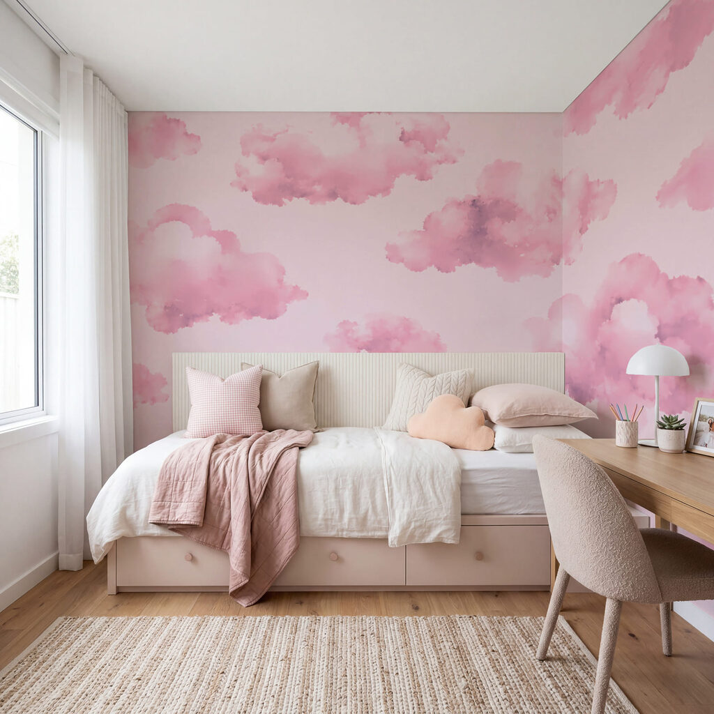 Cloud Parade in an interior