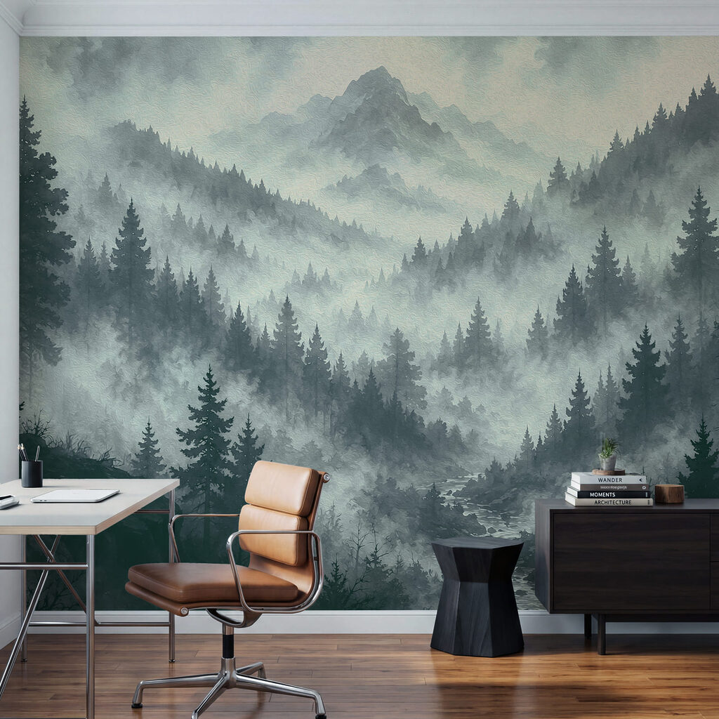 Pine Peaks at Dawn — interior 3
