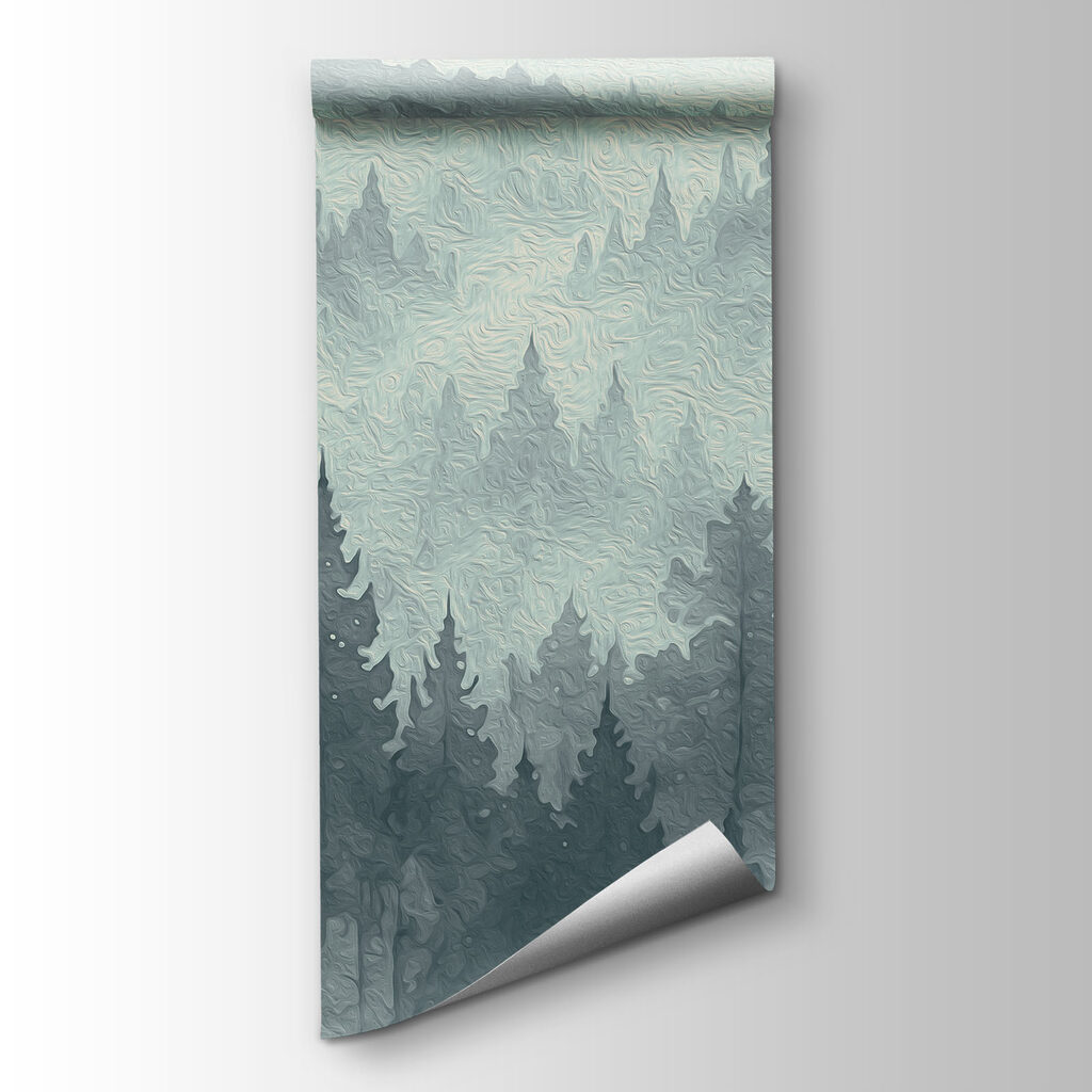 Pine Peaks at Dawn — product view