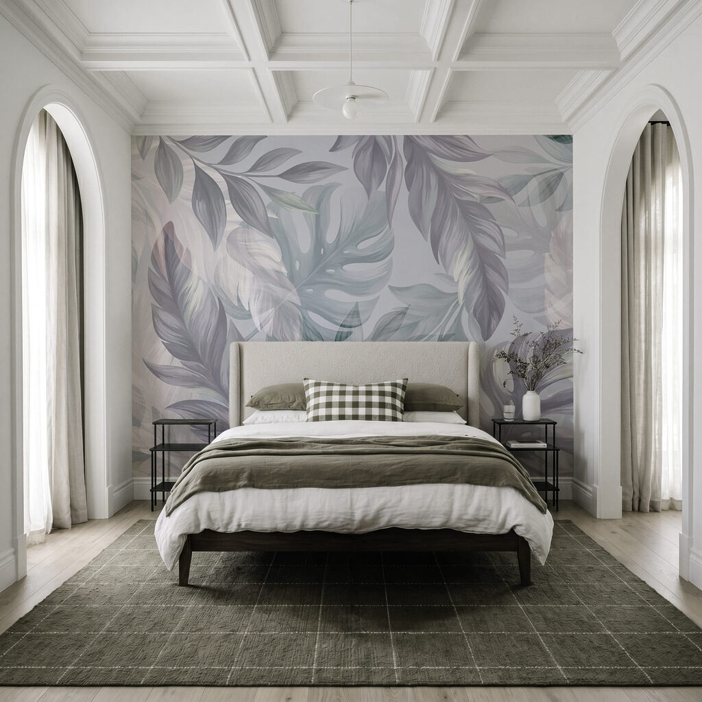 Pastel Leaf Tapestry — interior 2