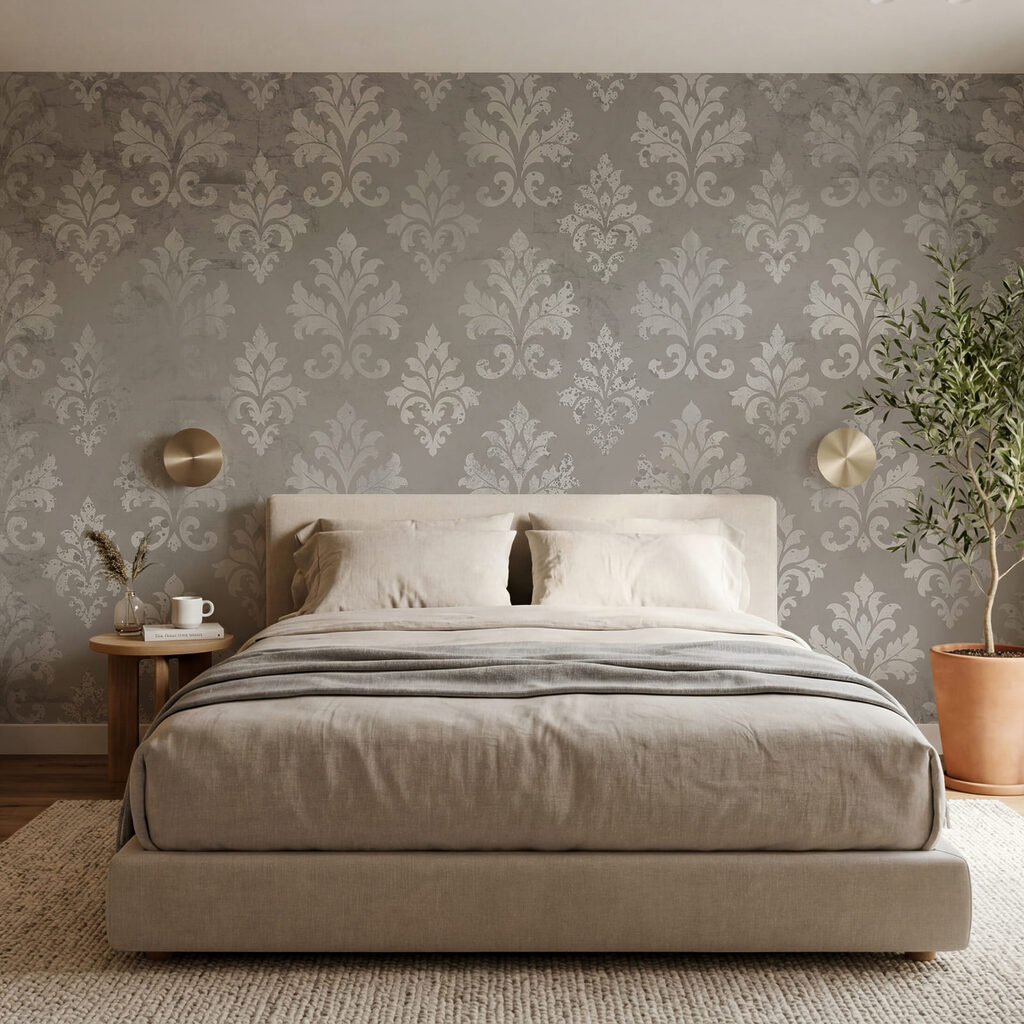 Classic Damask in an interior