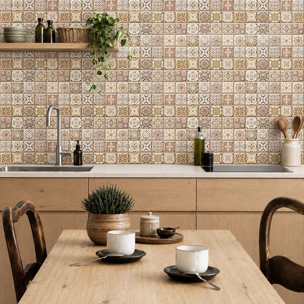 Mosaic Rhythm in an interior