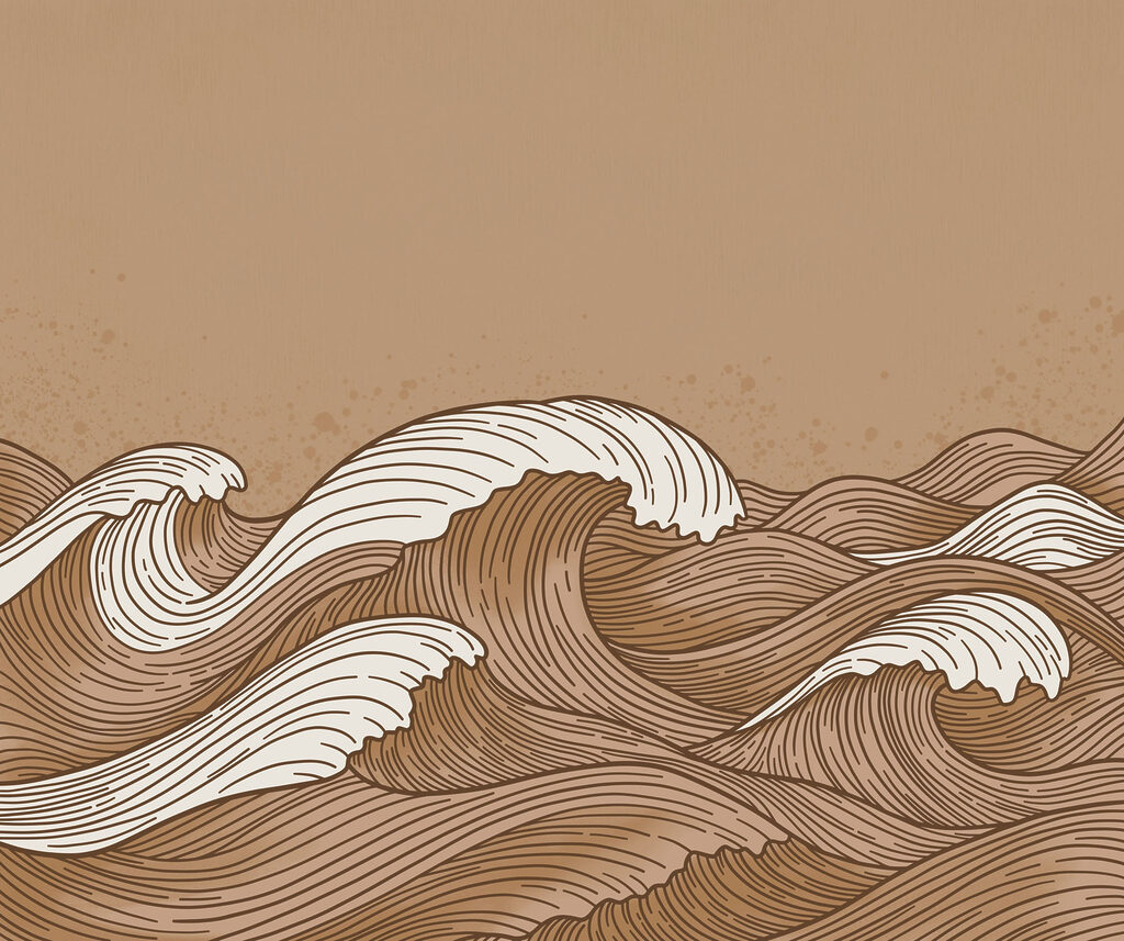 Drawn to the Sea — full design