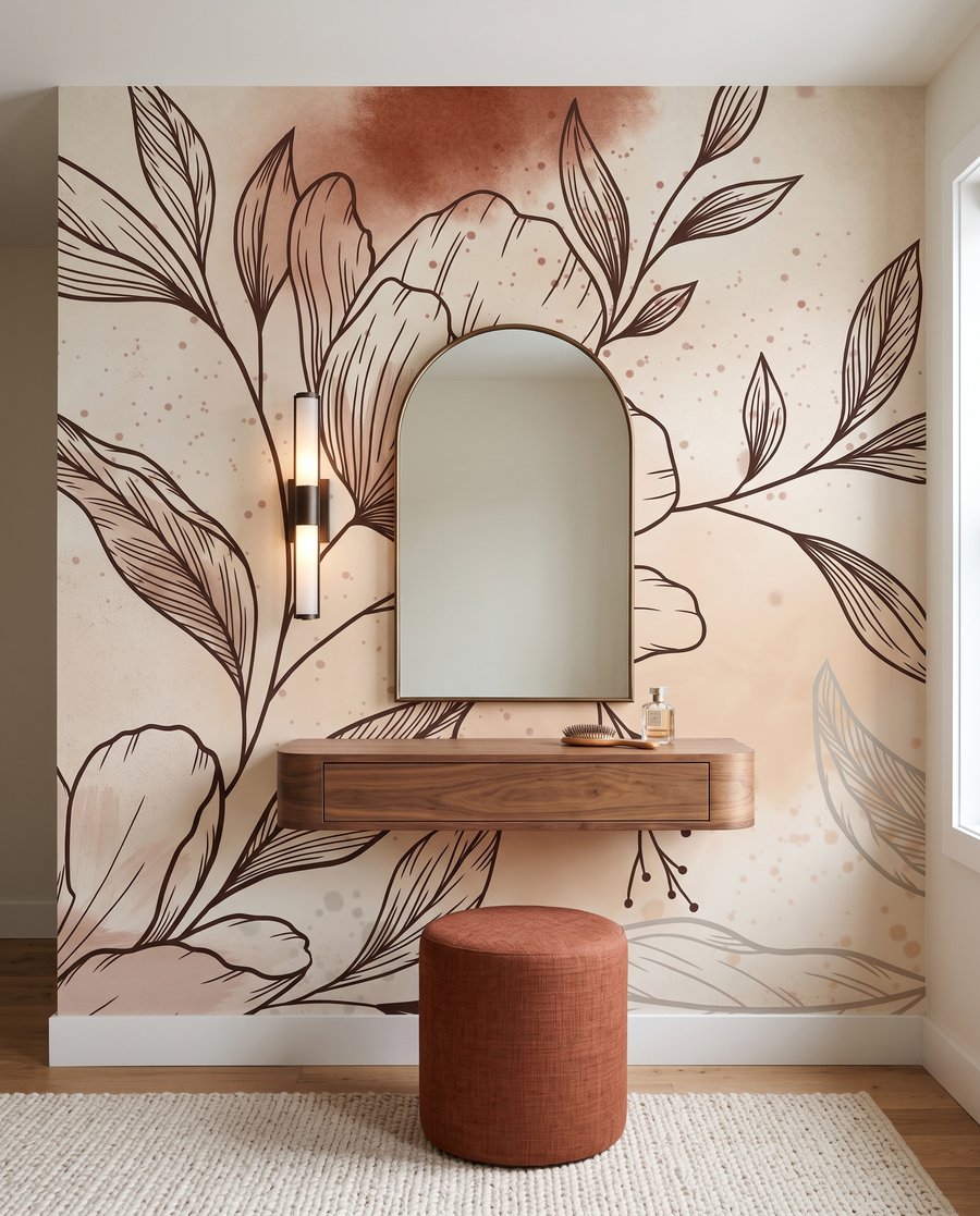Floral Linework — interior 2