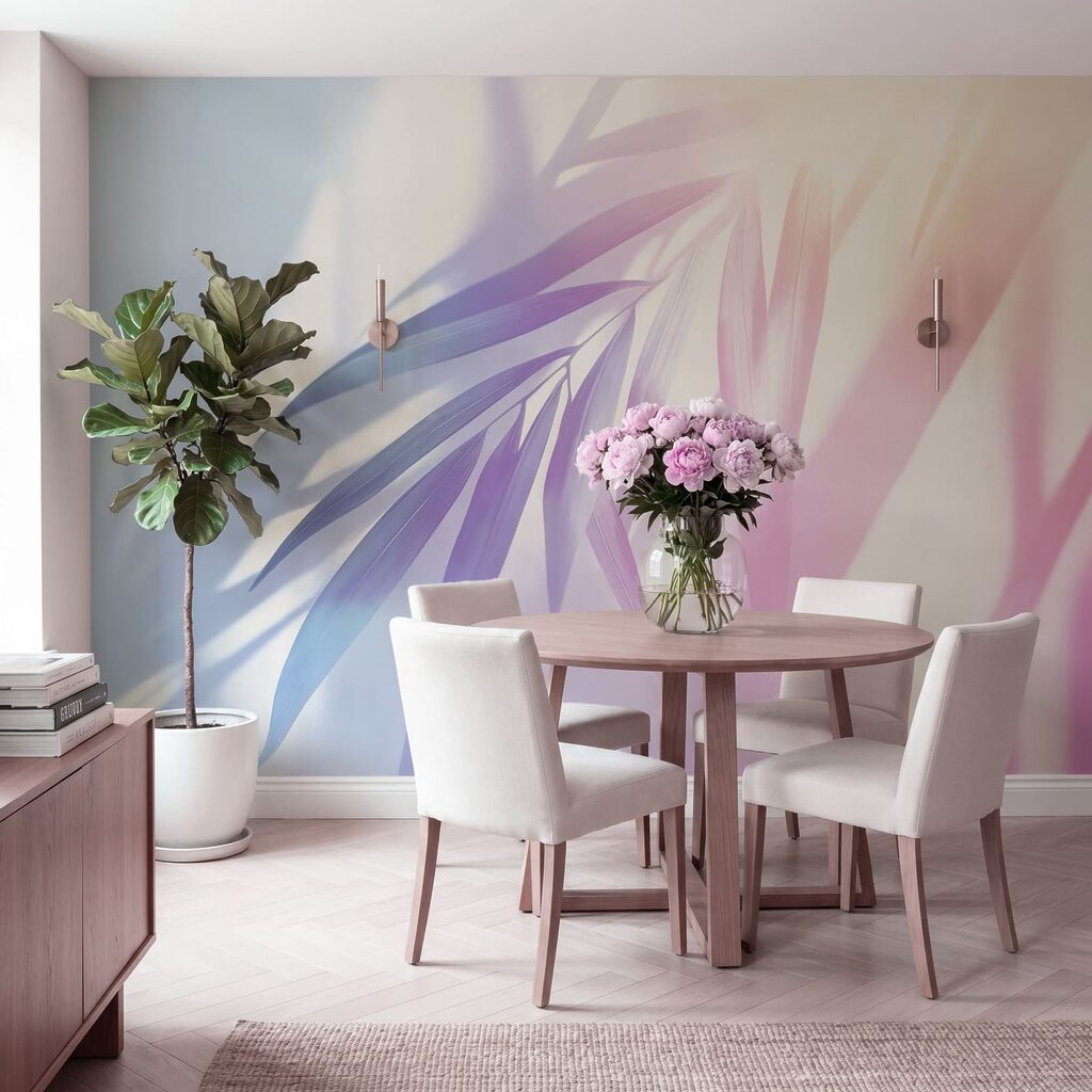Angular Leaf Light in an interior