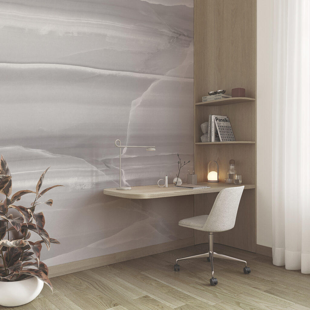 Quiet Stone Layers in an interior