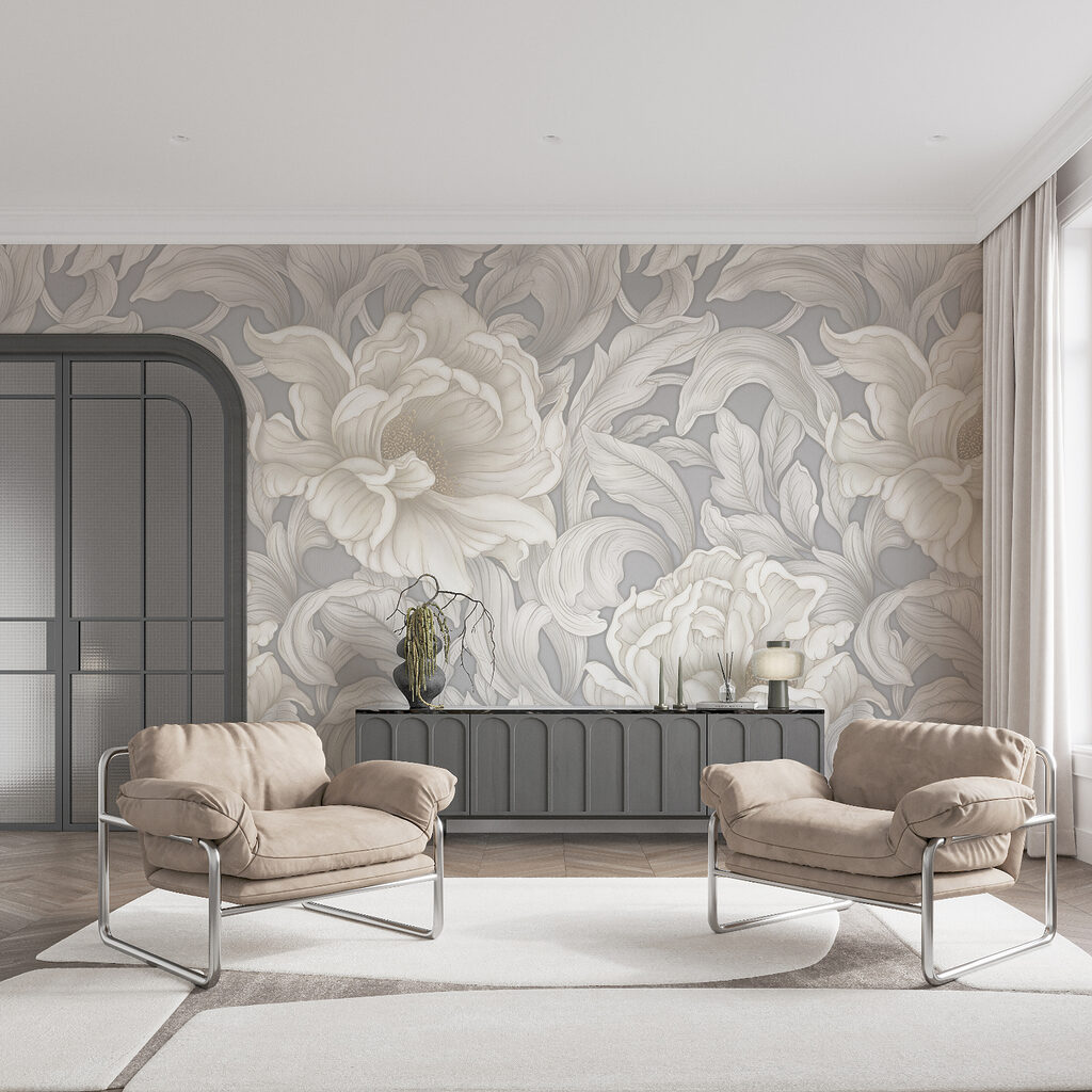 Peony Tapestry in an interior