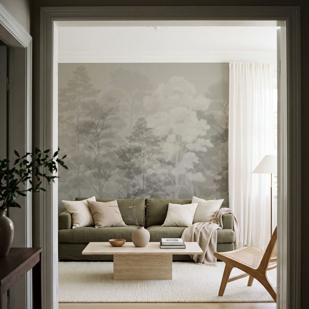 Woodland Silhouette Layers — interior 3