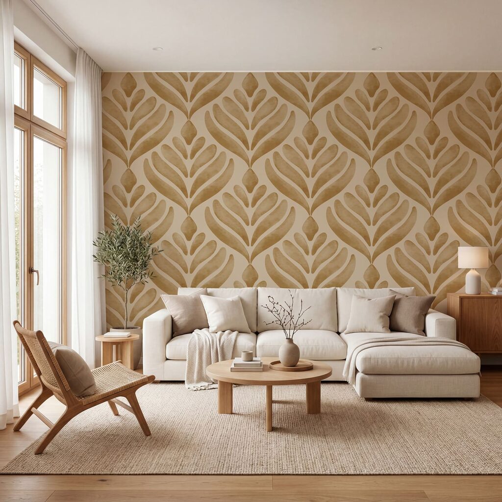 Leaf Emblem Pattern — interior 3