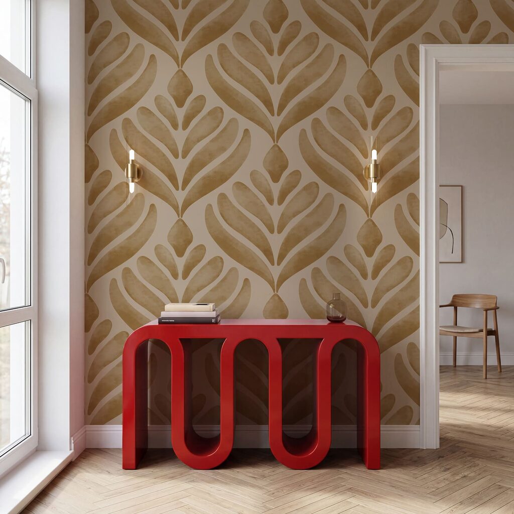 Leaf Emblem Pattern — interior 4