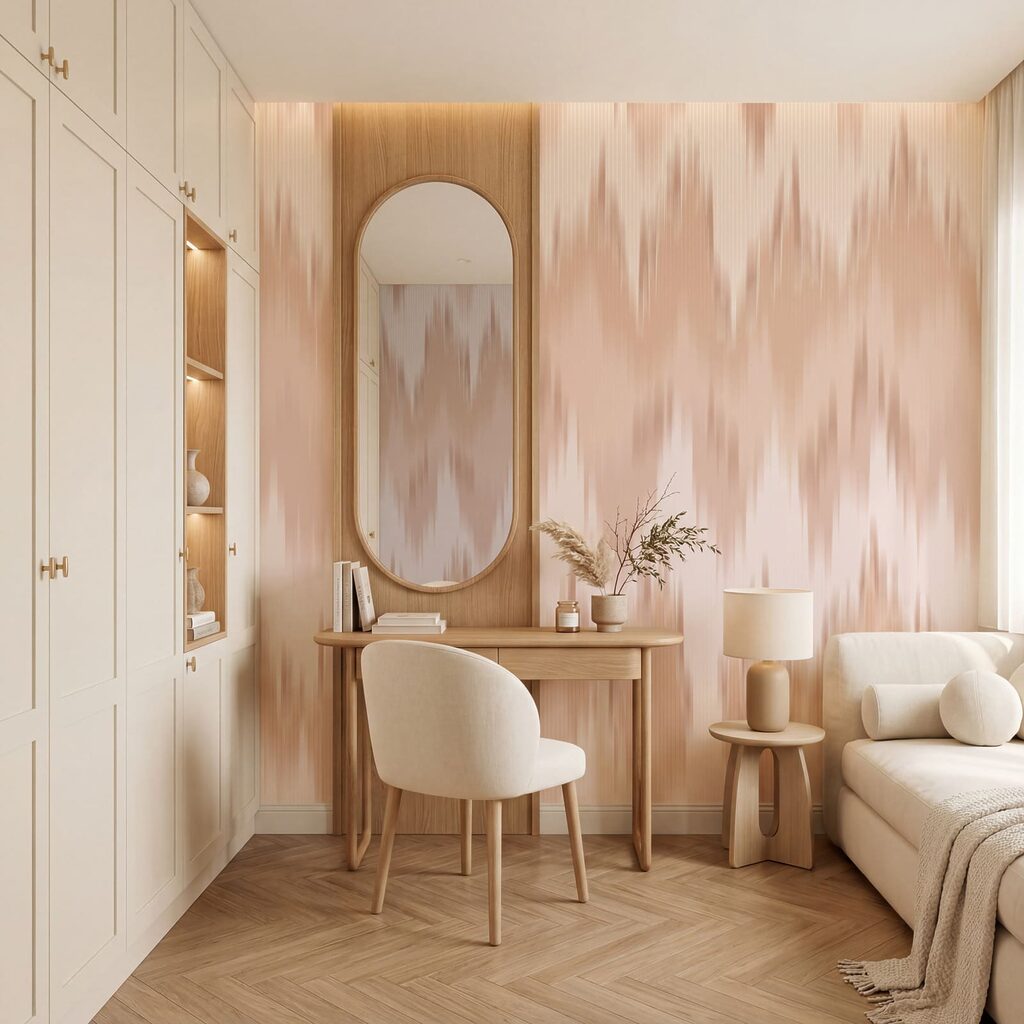 Watercolour Zigzags — interior 1