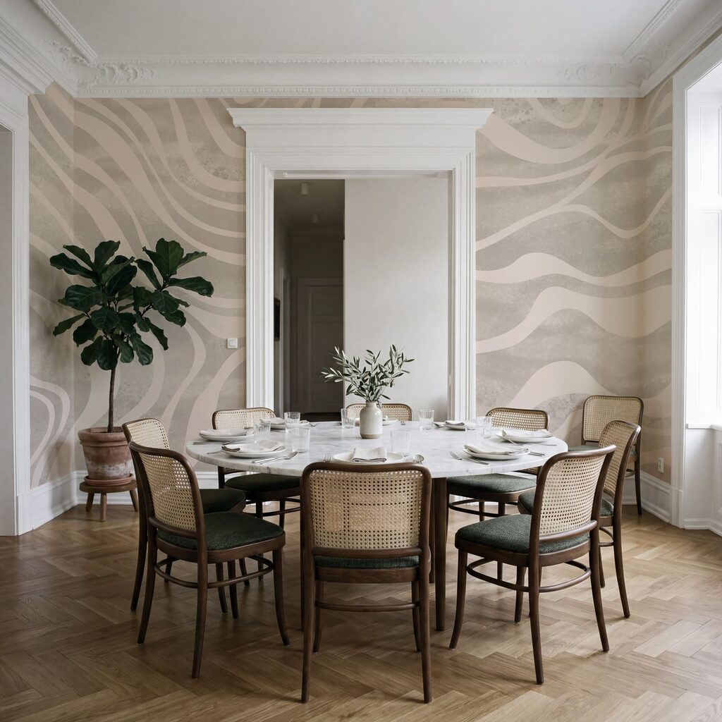 Flowing Line Pattern — interior 4