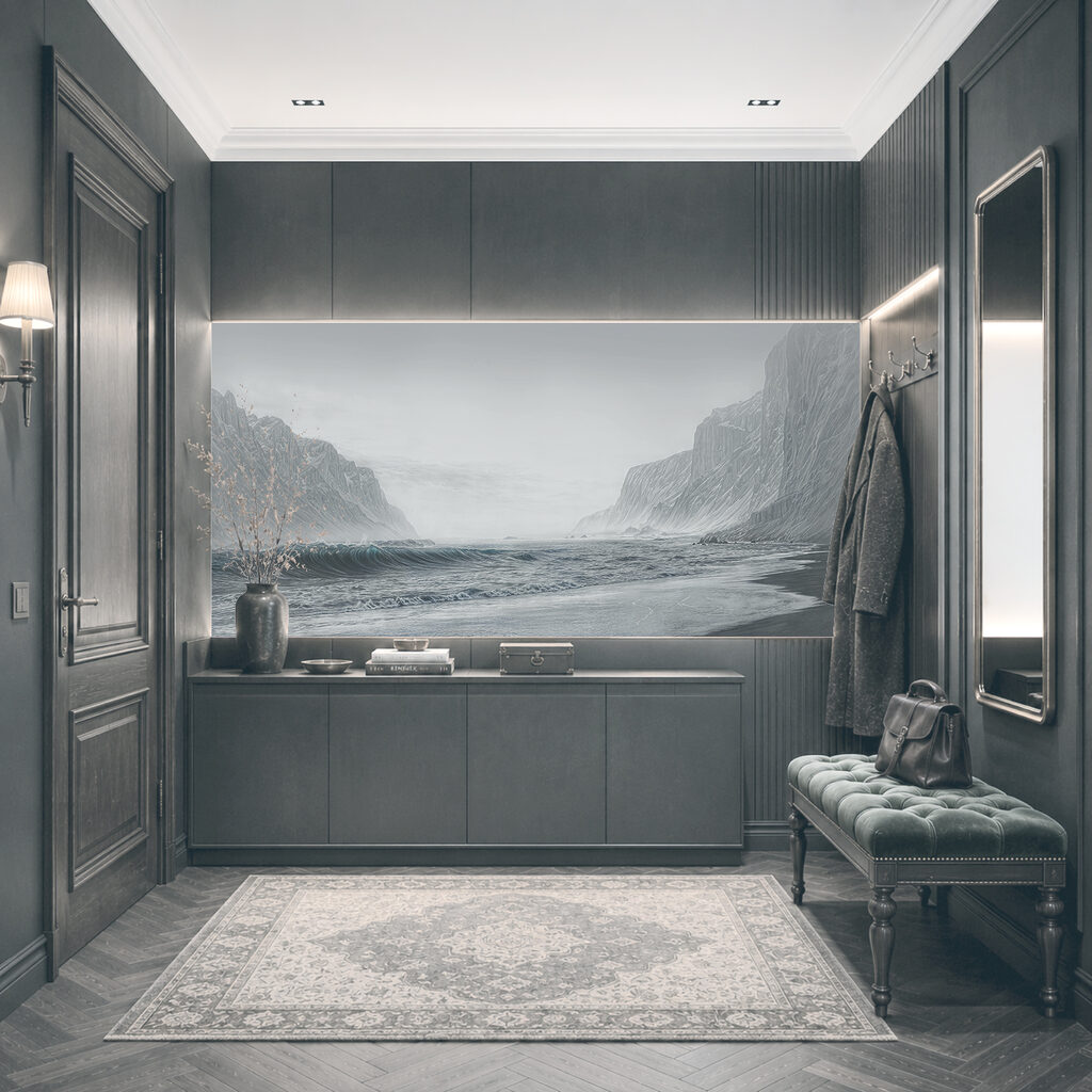 Mountains Meet the Sea in an interior