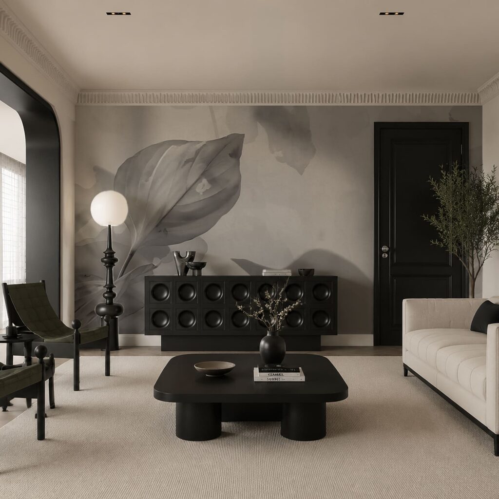 Leaves in Gentle Shadow — interior 1
