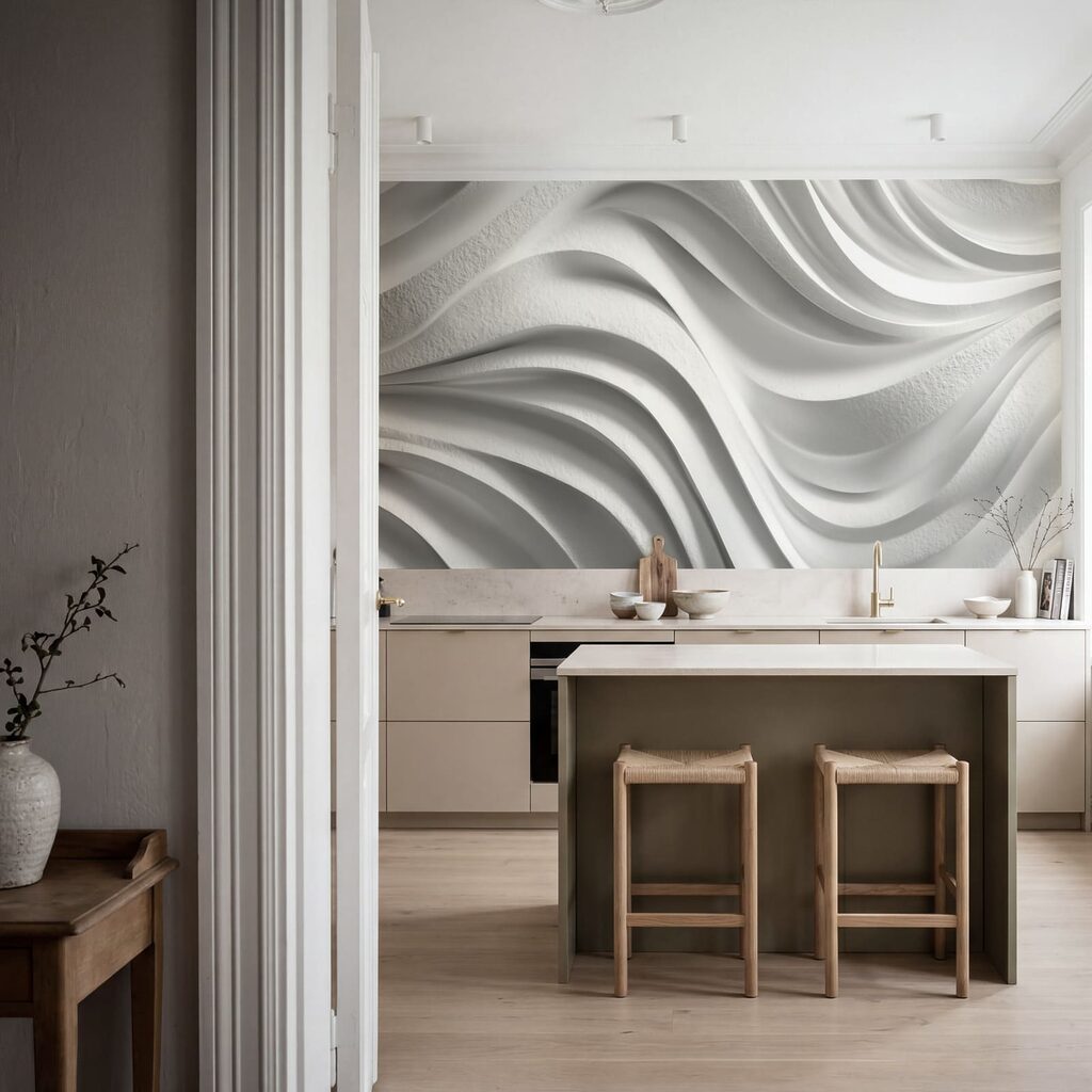 Flowing Sculpted Folds — interior 5