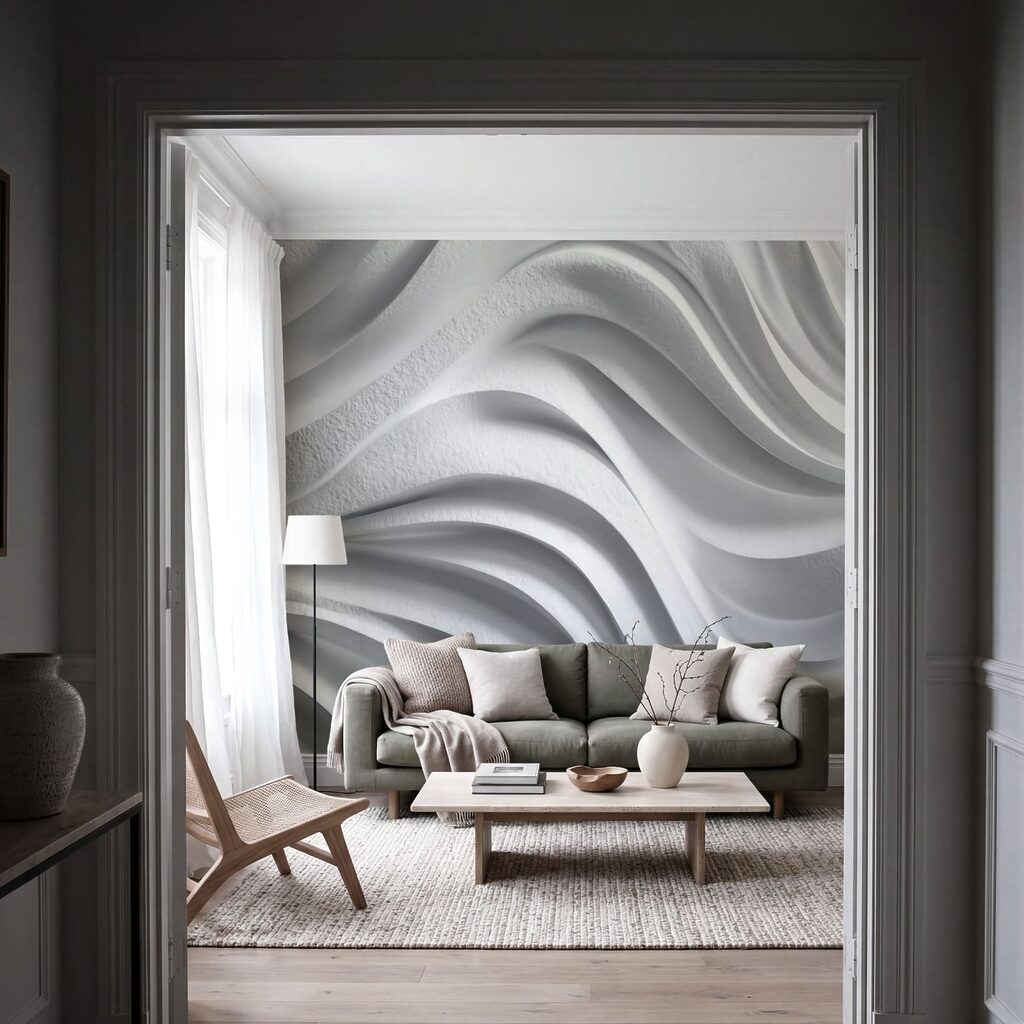Flowing Sculpted Folds — interior 3