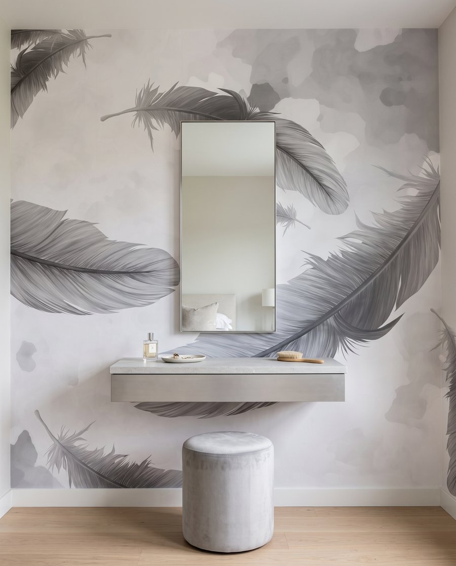 Feathers Adrift — interior 3