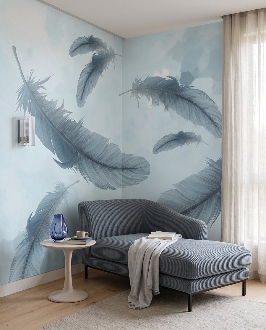 Feathers Adrift — interior 2