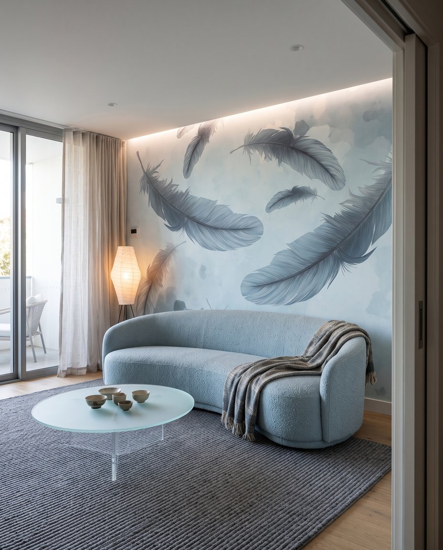 Feathers Adrift — interior 3