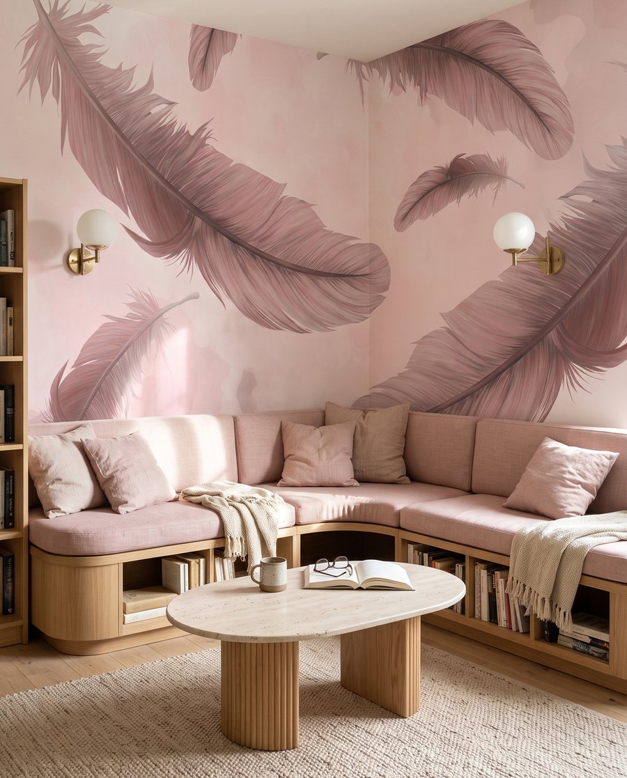 Feathers Adrift — interior 1