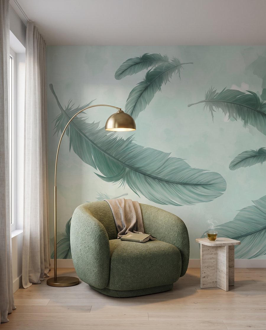Feathers Adrift — interior 1