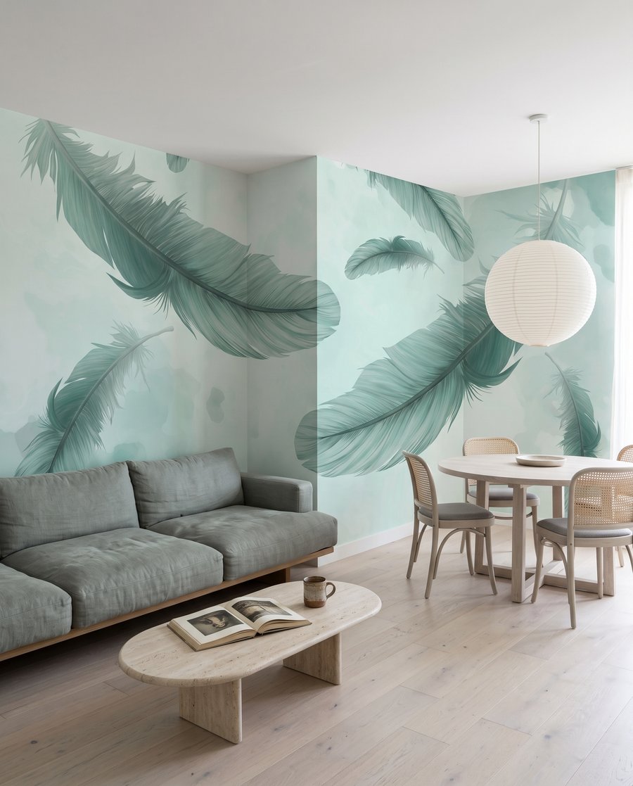 Feathers Adrift — interior 4