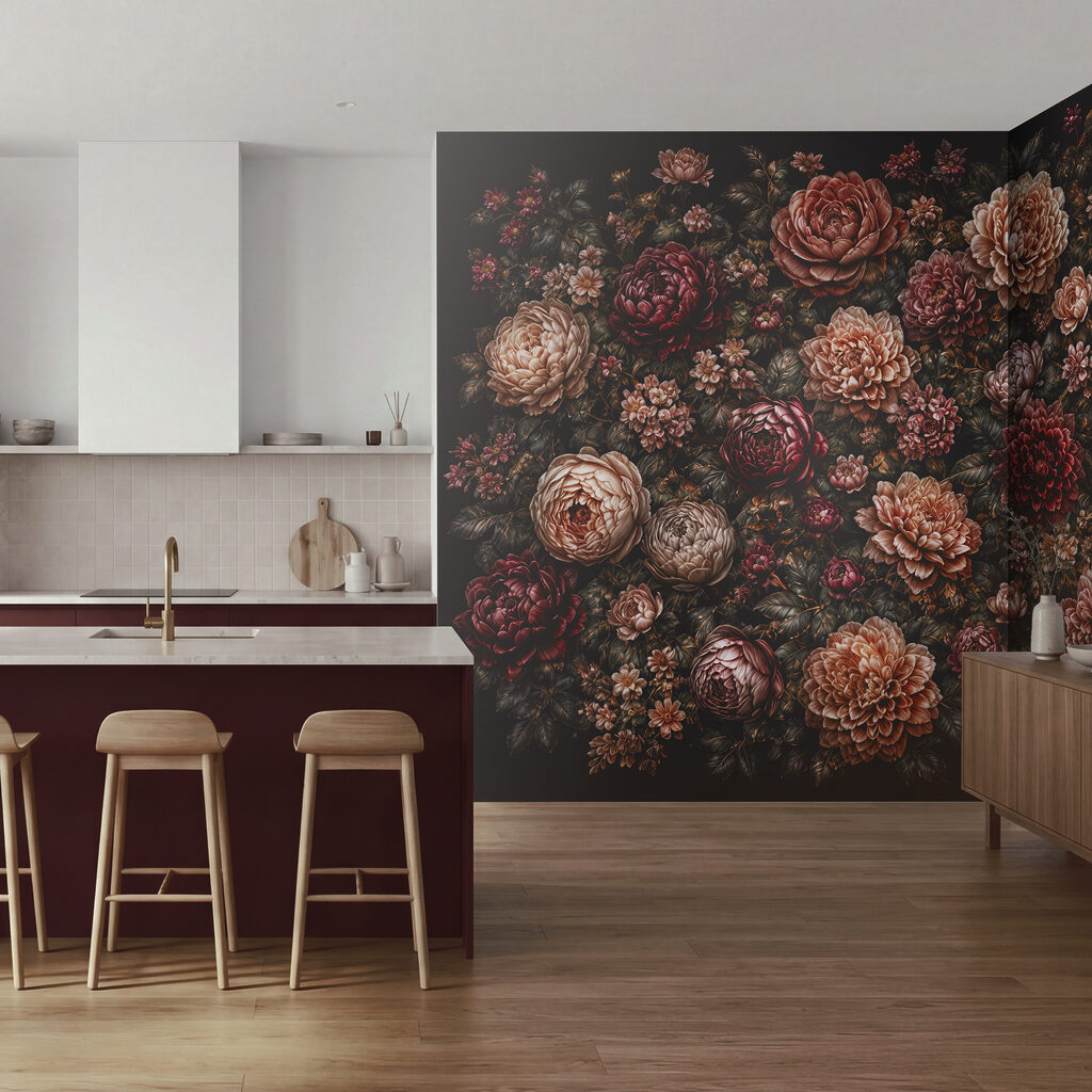 Midnight Flower Tapestry — interior 3