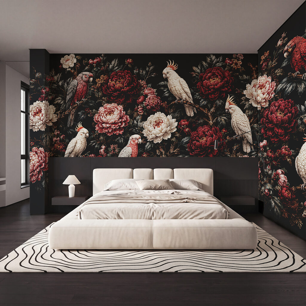 Blossom Birds in an interior