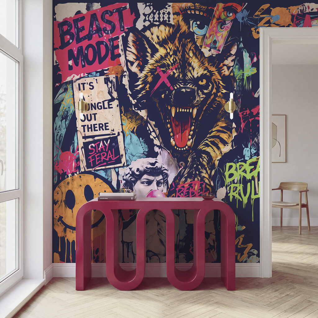 Rebel Smile in an interior